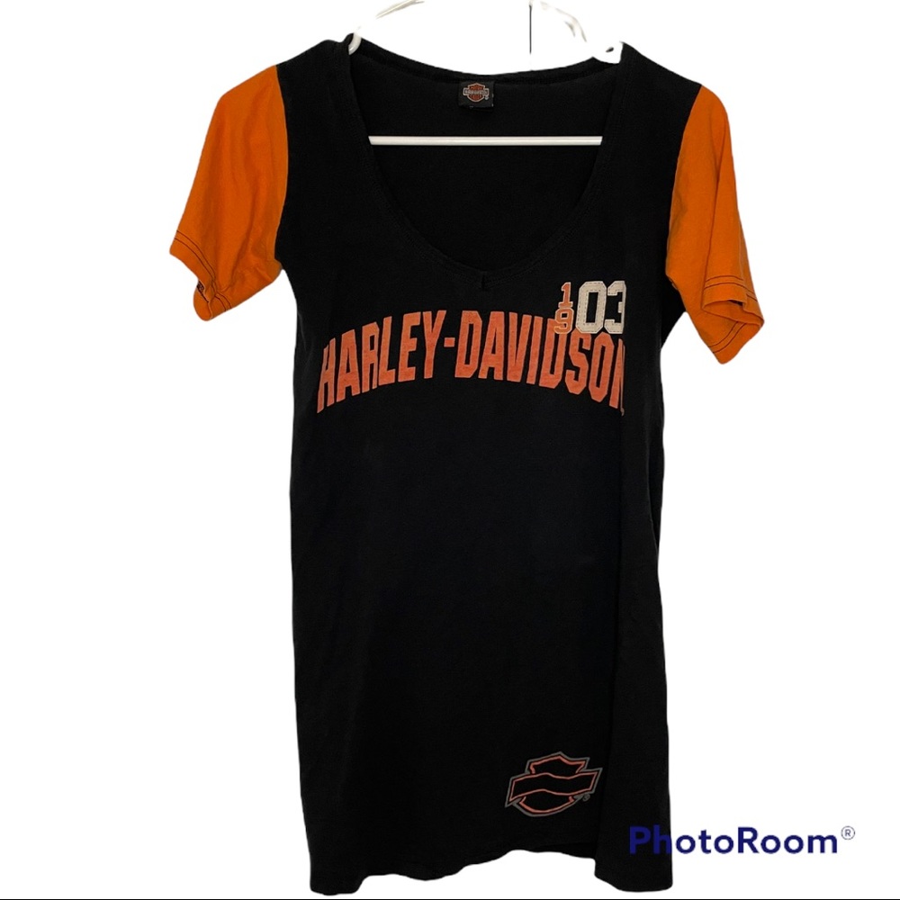 Women's Harley Davidson Motorcycle T-Shirt | Size S